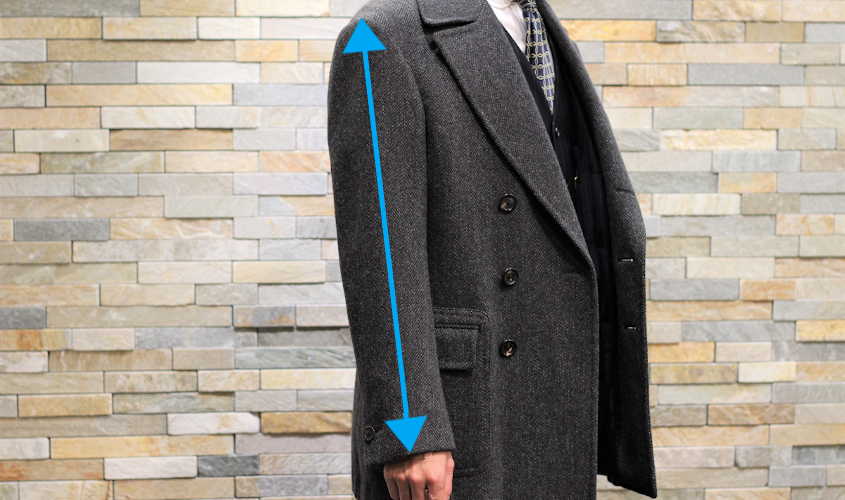テーラー直伝 コートの袖丈が変わるとこんなに印象が変わる スプレーモ