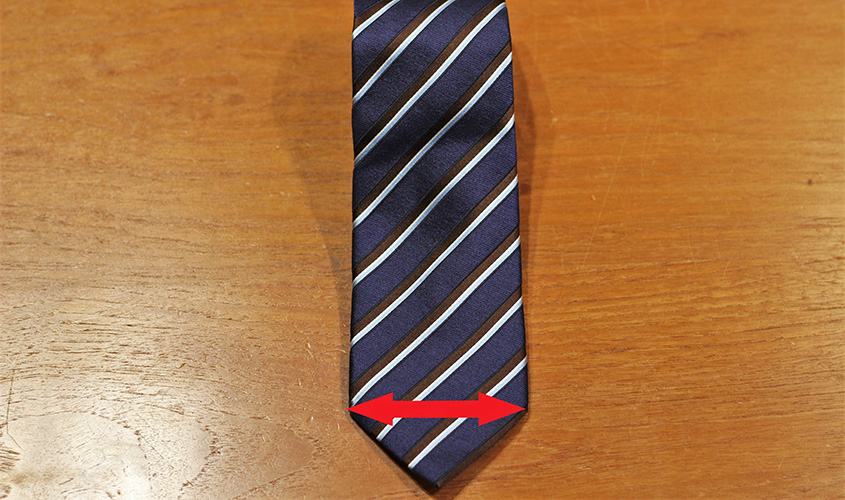 ネクタイの幅の選び方