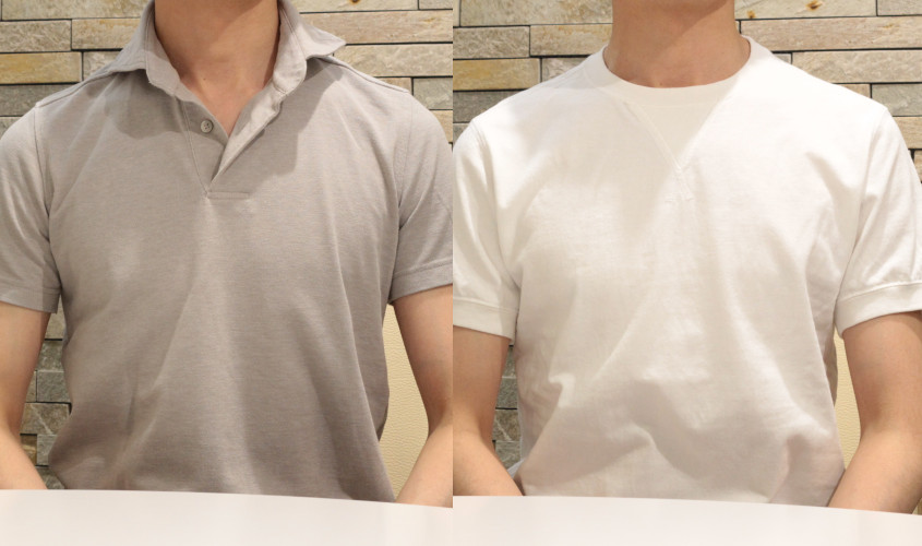 WEB会議　服装　半そで