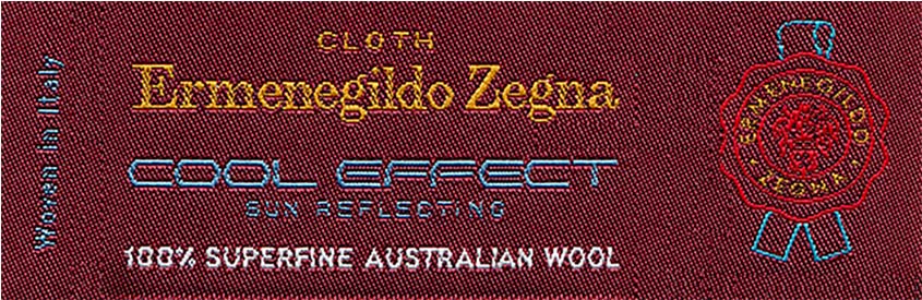 Ermenegildo zegnaの夏用生地cool effectクールエフェクト