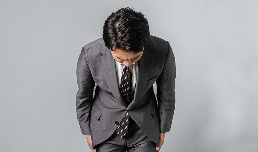 謝罪用のネクタイの色柄